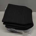 OIAHOMY 4 Pack Storage Baskets for Organizing, Cube Storage Bins for Shelves, Rectangle Storage Baskets With Handles, Woven Baskets for Storage, 12.7''Lx9''Wx7.8''H, Black