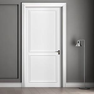 1 Set Peel and Stick Door Moulding Trim Kit Premade Wall Moulding Panels Flexible Self Adhesive 3D Wainscoting Panels for Mirror Window Frame Decor (Top 24"x36" and Bottom 24"x24")