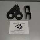 Dynofit 1-3 Inch Leveling Lift Kit, Torsion Bars Key with Shock Extender Brackets for 2001-2010 Silverado Sierra 1500HD 2500 2500HD 3500 3500HD 2WD 4WD 8 Lug, Forged Front Suspension Level Kit, 4Piece