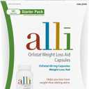 alli Diet Weight Loss Supplement Pills, Orlistat 60mg Capsules Starter Pack, Non prescription weight loss aid, 60 count(Pack of 1) (EXP 04/30/27)