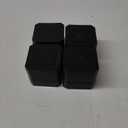 Bed Risers Furniture Risers Heavy-Duty Rectangular Adjustable Block Lift to 3 inches and 4.3 inches Desk, Sofa, Chair Legs, Refrigerator, Washing Machine Support up to 4000 pounds (two layers 3inches, Black-square)