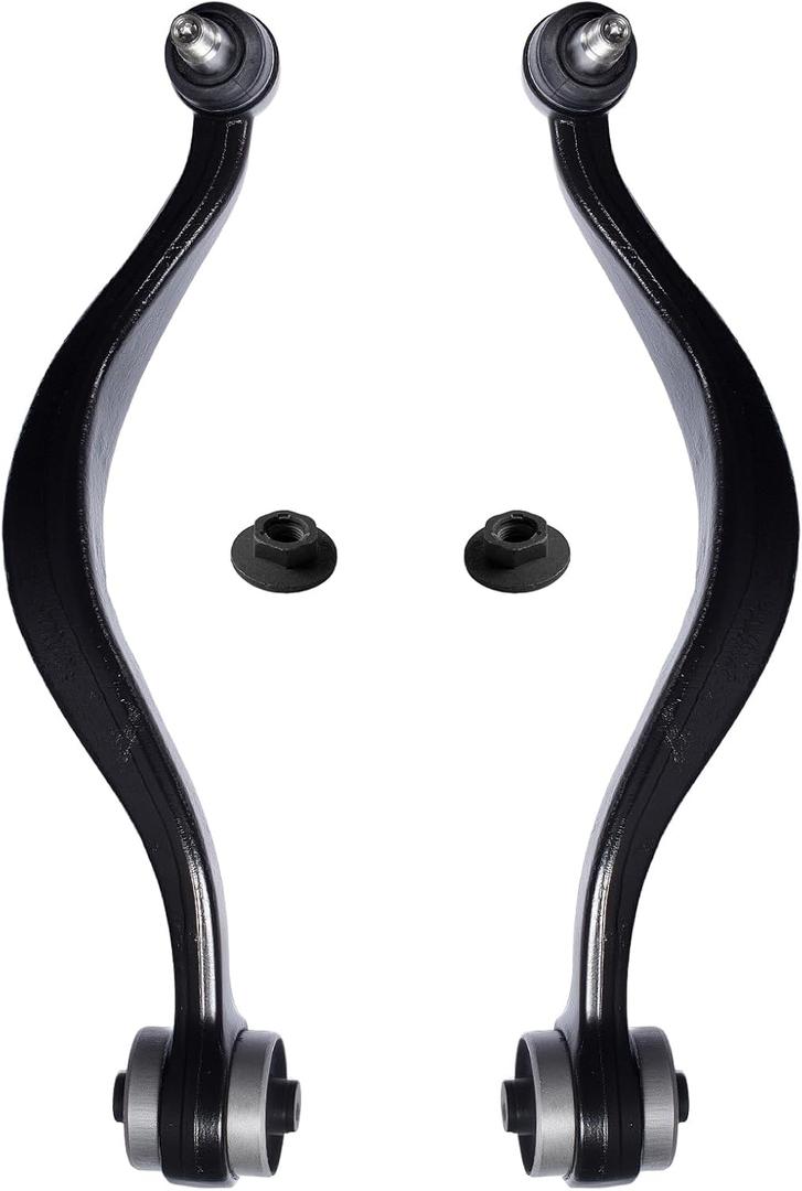 AUQDD K620492 K620493 Front Lower Rearward Control Arm and Ball Joint Assembly (Not for Turbo,After 10/06) Fit For 06-12 Fo-rd Fusion,Lin-coln MKZ,06-11 Mer-cury Milan [03-08 Ma-zda 6 NO SPEED]