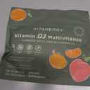 Vitanergy Multivitamin Women Gummies with Vitamin D3 K2, 16 Essential Vitamins and Minerals, Bone, Heart and Immune Support, Vegan, Sugar-Free, Mango Orange Flavor, Portable Pouch, Made in USA, 60 Ct