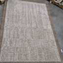 Loloi Magnolia Home by Joanna Gaines Henley Collection HNY-01 Ivory/Brown 5'-0" x 7'-6" Area Rug