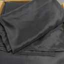 10-Pack Black Tablecloths for Rectangle Tables, 60 x 84 Inches, Stain-Resistant Polyester Fabric for 4 Foot Tables - Washable Table Covers for Weddings, Banquets, Birthday Parties, Events