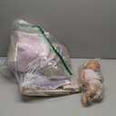 LullaBaby  14-Inch Realistic Baby Doll & Accessory Bundle  Fair Skin Tone & Blue Eyes  Nursery Care Set  High Chair, Playpen & Jogger Stroller  Pretend Play Toys  Kids 2+ Years