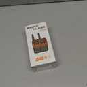 Walkie Talkies, MOICO Long Range Walkie Talkies for Adults with 22 FRS Channels, Family Walkie Talkie with LED Flashlight VOX LCD Display for Hiking Camping Trip (Orange 2 Pack)