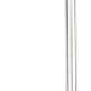 Dramm Soft Rain Watering Spray Wand, 8" Foam Grip & Brass Shut Off Valve, Lightweight & Durable, for Hanging Basket, Planter, Garden, Shrub and Seedbed, Silver, 30 Inches Long