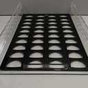 Storage Drawer for Nespresso Vertuo Coffee Pod Holder for Counter Acrylic Coffee Capsule Organizer - 40 Pods