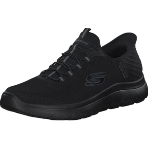 Skechers Men's Summits High Range Hands Free Slip-in Sneaker, Black/Charcoal, 11,5 Wide