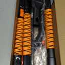 EcoNour 63" Extendable Snow Brush & Ice Scraper with 360 Pivoting Head | Telescopic Aluminum Handle | Extra Long Snow Brush for Car Windshield, Roof & SUVs | Heavy Duty Ice Scraper for Trucks