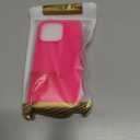 Magnetic for iPhone 16 Pro Case, Compatible with Magsafe, Suction Cup Phone Mount, 2 Screen Protectors - Camera Protector, Silicone Shockproof Protective Phone Cover 6.3", Neon Pink