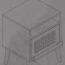 Night Stands for Bedrooms Set of 2, Bed Side Tables Bedroom with Drawer Open Shelf, Rattan Nightstand with Solid Wood Legs for Living Room - Natural