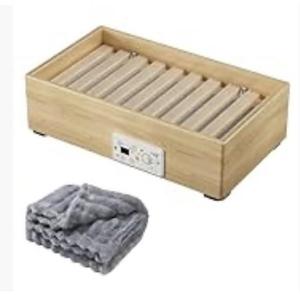 Solid Wood & Safe Heating: Solid Wood Fits American Decor. Mica Heating Plate Adopts New Energy Vehicle Battery Insulation Material, Has Passed UL 1278 & FCC Test Reports, and Features Double Insulation Plus Overheat Protection. Smart Thermostat Wit