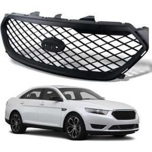 Front Bumper Grille Assembly For Ford Taurus 2013 2014 2015 2016 2017 2018 2019 Interceptor Grille Replaces# DG1Z-8200-AA Black Front Bumper Grille Assembly For Ford Taurus 2013 2014 2015 2016 2017 2018 2019 Interceptor Grille Replaces# DG1Z-8200-AA Black