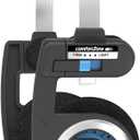 Koss Porta Pro Classic On-Ear Headphones, Retro Style, 3.5mm Wired Plug, Durable, Black/Silver
