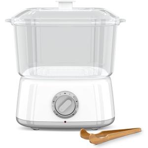 Hot Towel Warmer, Rapid Heating Towel Steamer for Facials can Hold 12 Mini Wet Towels, Portable Mini Towel Warmer for Bathroom,Spa and Salon. (White)