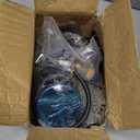 YOXUFA 212cc Carburetor Exhaust Pipe Muffler Stage 2 Kit Replacement for Predator 212cc 224 196cc 200cc GX200 Engine Coleman CT200U BT200X Baja MB200 Hammerhead 80T Mini Bike Go Kart Parts