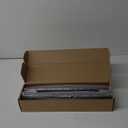 16'' Black Iron Barn Door Handles 2 Pack, Metal Gate Handles for Outdoor Wooden Fences, Garage Shed Door Handles, Interior Furniture Closet Drawer Door Pulls