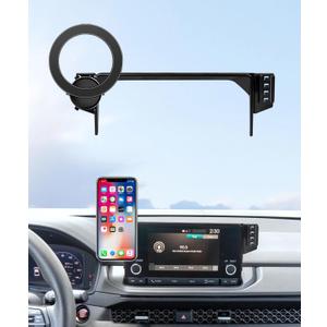 Car Phone Holder for Honda Accord 2023-2025 Accessories 7-Inch Screen Fixed Clip, 360 Rotation Phone Mount Compatible with MagSafe, Cell Phone Holder That Does Not Affect Air Vent