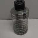 Large Water Bottle with Motivational Time Marker, 74oz Water Jug with Handle Leak-Proof, Clear Sport half gallon water Bottle for Gym Camping Workout Outdoors (0.5 Gallon)