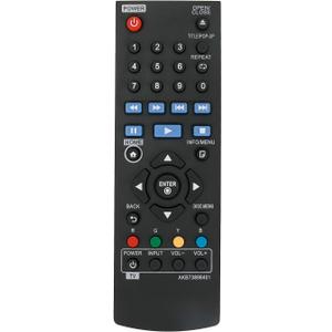 New AKB73896401 Replace Remote for LG BLU RAY DISC DVD Player BP135 BP145 BP155 BP175 BP255 BP300 BP335W BP340 BP350 BPM25 BPM35 UP870 UP875 BP550