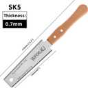 3 x 6 Inch Japanese Pull SawHand Saw Woodworking ToolsWood Handle, Sharp & Lightweight for Woodworking