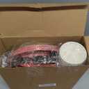 240 Pcs 50th Birthday Decorations 1976 Birthday Party Tableware Include Plates Napkins 9oz Cups Cutlery 50th Anniversary Party Supplies for Men Women Him Her, Serve 30 Guests (Black Red)