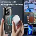 SPORTLINK for iPhone 13 Pro Case Waterproof - Buit in Screen Protector [Compatible with MagSafe][IP68 Underwater][6.6FT Military Dropproof][Dustproof] Full Body Shockproof Case 6.1" Black