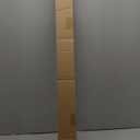 LazBlinds No Drill Roman Shades for Windows, Cordless Light Filtering Window Shades with UV Protection, Polyester Fabric for Bedroom & Living Room, 38" W x 64" H, Off White