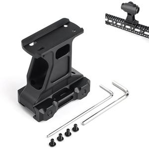 Tactical Red Dot Riser Mount, Metal Picatinny Riser Scope Adapter Mount for T1 T2 Optic Sight, 2.91" Optic Centerline Optic Riser, Fit for 20mm Picatinny Rail (BK)
