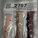 Lerobo Thin Slim Bands Compatible with Apple Watch 40mm 38mm 44mm 45mm 46mm 42mm 41mm 49mm SE iWatch Bands Ultra 3 2 1 Series 11 10 9 8 7 6 5 4 3 2 1 for Women Men, Soft Narrow Sport Strap Wristband (Black/ Nude/ Starlight/ White/ Sand Pink/ Smoke Violet)