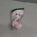 ABAFIP Women Cute Kawaii Anime Lingerie set Halter Strap Micro Bra Tiny Panty Garter Belt Striped Stockings 4Pcs Underwear (One Size, Pink - Wide Strap)