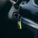 GEAR AID Ni Glo 2 UV Rechargeable Glowing Keychain Multi-Purpose Glow-in-the-Dark Accessory for Camping