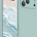 FireNova Magnetic for iPhone 17 Pro Case, Compatible with MagSafe, [Integrated Silicone Camera Control Button] [Camera Protection] Anti-Scratch Microfiber Lining Phone Case, 6.3", Mint Green