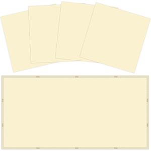 Wiooffen 4 Pcs Light Covers with 40 Magnets Decorative for Classroom Ceiling Light 4x2 Feet Magnetic Filter Easy Install for Office Hospitals & Home Drop Ceiling Supplies(Yellow)