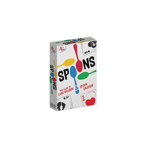 Spoons Games, Card Games for Kids - Deck of Cards, 3-5 Multi-Player Card Game, Ages 7+