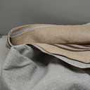 Syalife Easy Jute Rug, Washable 9x12 Area Rug for Living Room Modern Rainbow Farmhouse Outdoor Carpet, Non Slip Indoor Mat for Entryway Bedroom Kitchen Patio Decor (Brown, 9'x 12')