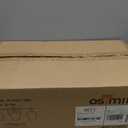 3 Light Bathroom Light Fixtures Over Mirror, 21 Inch Brushed Nickel Bathroom Vanity Lights, Modern Bath Wall Sconces with Frosted Glass Shade, OS-YQ9167-3BNW