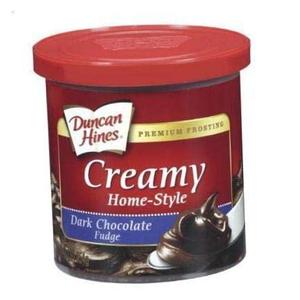 Duncan Hines Creamy Home Style Dark Chocolate Fudge Frosting 16oz - Pack of 6 By 29 MAY 2026