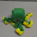 Interactive Dog Toys Octopus,Durable Automatic Jumping Dog Toy to Keep Them Busy,Squeaky Moving Tug of War Doggie Toy,USB Rechargeable,Not for Aggressive Chewers (Green)