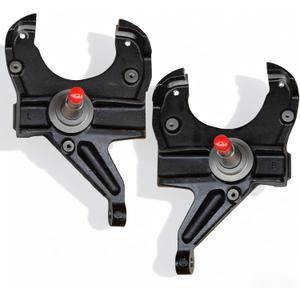 2.5" Drop Spindles, Front Lowering Suspension Knuckle Kit Compatible with 1963-1970 Chevy C10 w/Disc Brakes 2WD Only, Pickup, Panel Truck, Suburban, # M0117K35-1 M0117K35-2