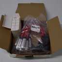 8Pcs 41-110 Iridium Spark Plugs & M8-48322 10.4mm Silicone Spark Plug Wires Compatible with Chevy Silverado Suburban Tahoe, GMC Envoy Sierra Savana Yukon, Cadillac, Hummer, 5.3L 6.0L 6.2L V8 LS Truck