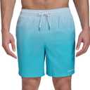 Calvin Klein Men's Volley Quick Dry Lightweight Swim Trunk, Large