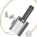 Upgraded 316489400 5304534663 Oven Igniter Gas Range Compatible with Kenmore Frigidaire Crosley Replace 316428500 316428501 5304462661 7316489400 1197384 AP3963540 (Flat Style Ignitor) by Cenipar