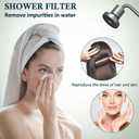 Multi-Stage Shower Filter Replacement Compatible with jolie shower head filter replacement,2 Pack