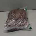 Mingzhu Women's 2 Piece Outfits Short Sleeve Zipper Drawstring Waist Safari Shirts Elastic Waist Wide Leg Pants With Pockets, Size Medium