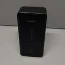 AIKE Wall Mount Liquid Soap Dispenser for Commercial Bathroom 27oz Large Capacity Manual Push Pump Black