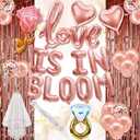 Love Is In Bloom Bridal Shower Decorations Love Is In Bloom Balloons Flower Bridal Shower Banner Engagement Party Decorations Bachelorette Wedding Party Decorations Baby Gender Reveal Party Decoration