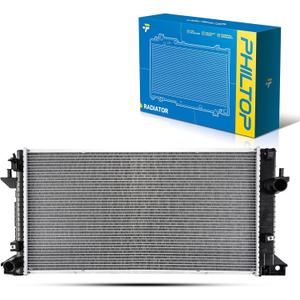 PHILTOP Aluminum Radiator Fit for 2011-2014 F-150 5.0L, 2011-2014 F-150 3.5T, 2011-2014 F-150 3.7L, 2015-2017 Expedition, 2015-2017 Navigator CU13229